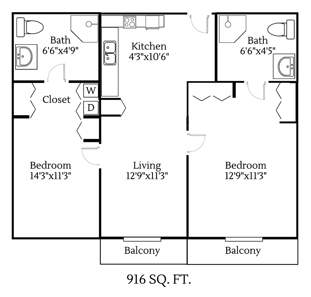 Type 'C' Apartment